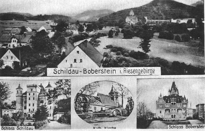 Wojan&oacute;w- Bobr&oacute;w 1918 r. Skan poczt&oacute;wki