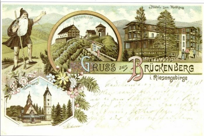 Karpacz. Poczt&oacute;wka. 1897 r.