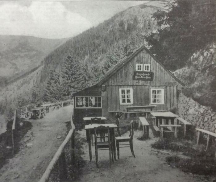 Bergschmiede (Kov&auml;rna), Schroniska g&oacute;rskie 1912
