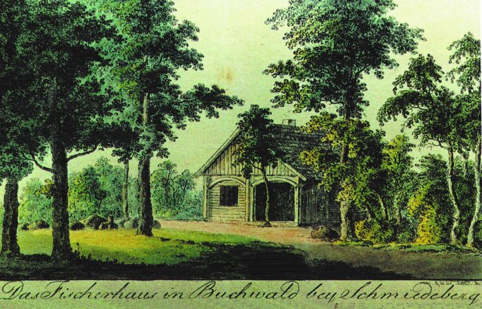 Bukowiec (niem. Buchwald, czes. Bukovn&iacute;k) . Poczt&oacute;wka ok 1900 r.