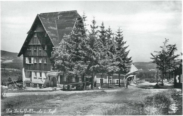 1935 r. Zackelfallbaude (Schronisko Kamieńczyk), Szklarska Poręba