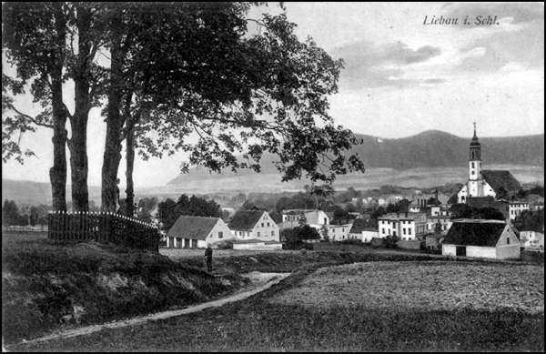Lubawka (niem. Liebau) początek XX wieku.