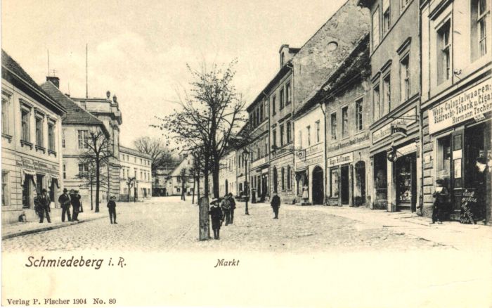 Kowary (niem. Schmiedeberg im Riesengebirge)  1904 r. 