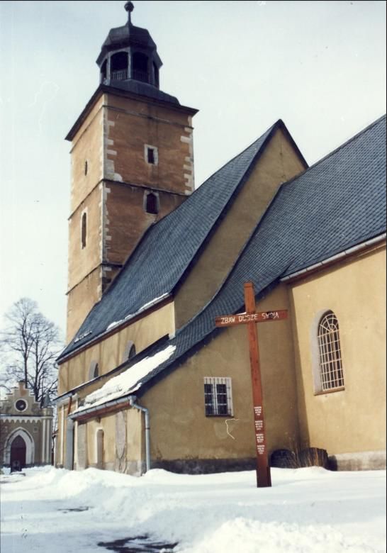 Łomnica 1990 rok.