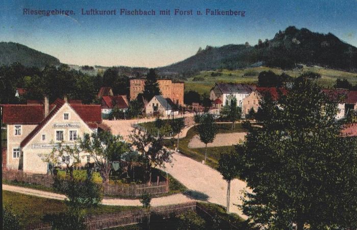 Karpniki (niem. Fischbach) lata 30-te. 