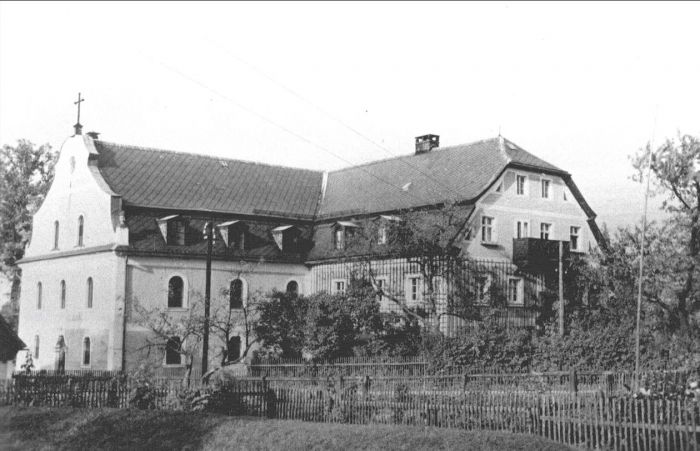 Łomnica (niem. Lomnitz) ok 1930 rok