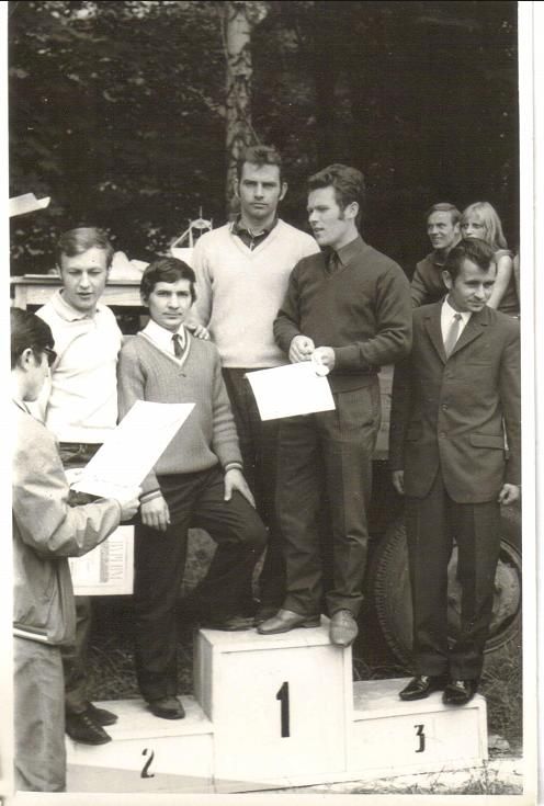 Mysłakowice, lata 70-te. Zawody sportowe DZPL "Orzeł"