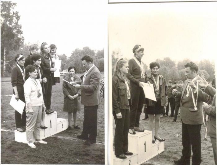 Mysłakowice, lata 70-te. Zawody sportowe DZPL "Orzeł"