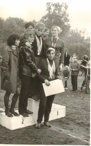 Mysłakowice, lata 70-te. Zawody sportowe DZPL "Orzeł"