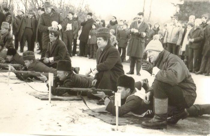 Zawody strzeleckie. DZPL "Orzeł". Prawdopodobnie lata 70-te