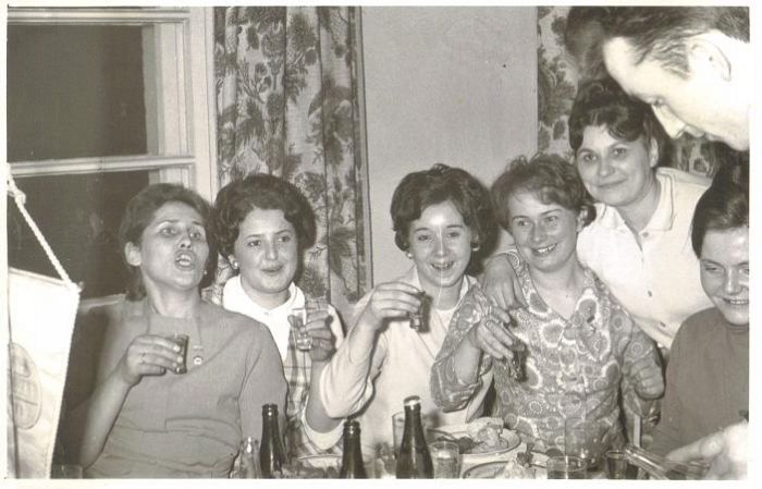 Dzień Wł&oacute;kniarza, lata 70-te. Mysłakowice, DZPL "Orzeł"