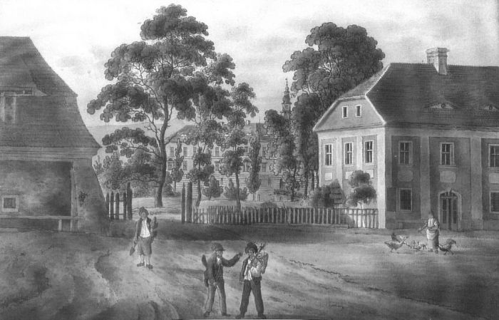 Karpniki (niem. Fischbach) 1825 rok.