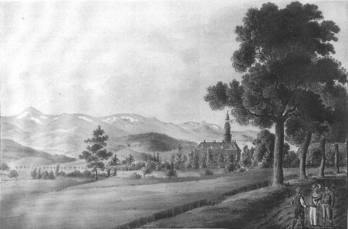 Karpniki (niem. Fischbach) 1825 rok.