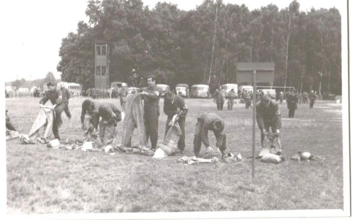 Ćwiczenia Obrony Cywilnej DZPLn "Orzeł", Mysłakowice. ok 1970 rok