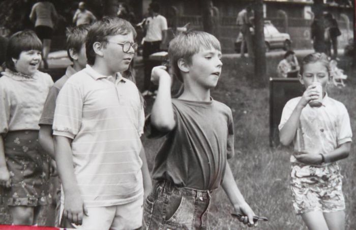 Dąbrowica, festyn. 1993 rok