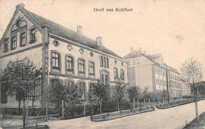 Dawniej Kohlfurt, dziś Węgliniec. 1914 rok