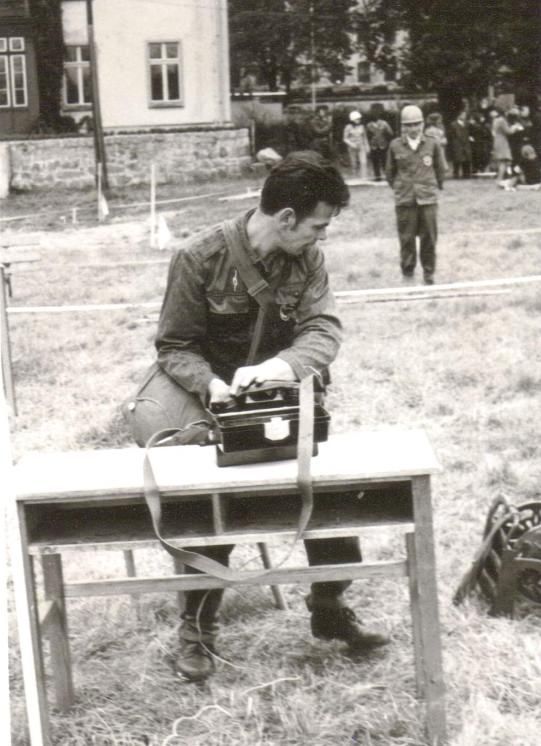 Ćwiczenia z obrony cywilnej. Foto z archiwum DZPLn "Orzeł" Mysłakowice