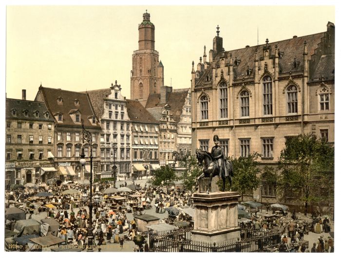 Wrocław/Breslau 1929 rok. 
