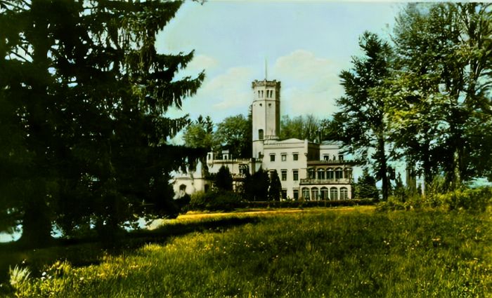 Mysłakowice (niem. Zillerthal-Erdmannsdorf, Erdmannsdorf). Pałac. Początek XX wieku