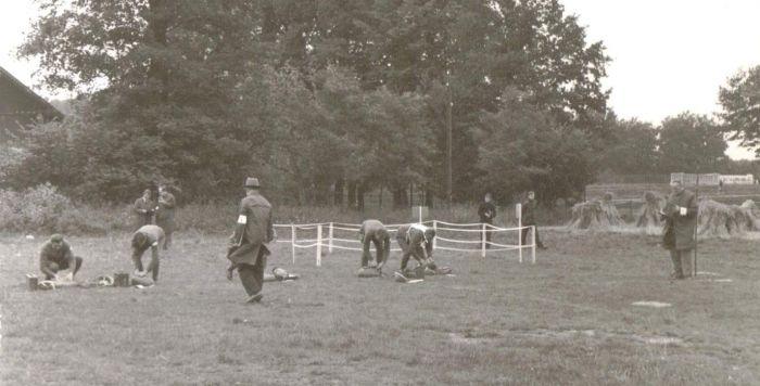 Zawody strażackie. Mysłakowice. Lata 60-te