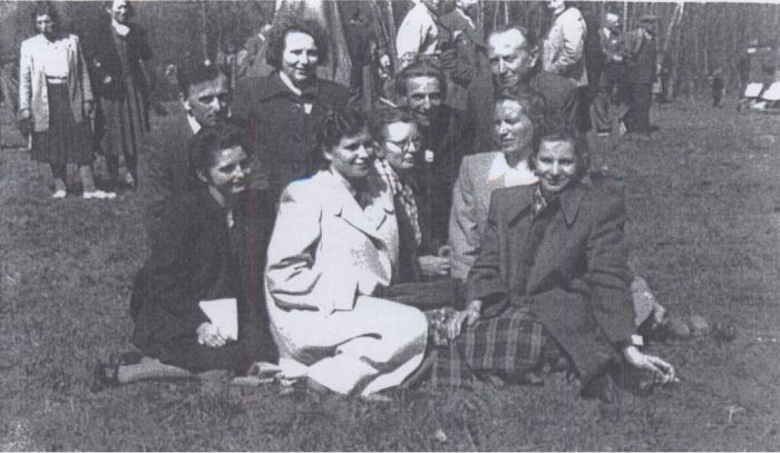 Festyn w Mysłakowicach. 1948 rok. 