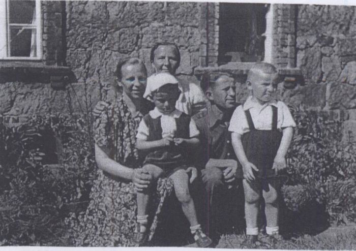 1957 rok. Mysłakowice. ul. Kamienna