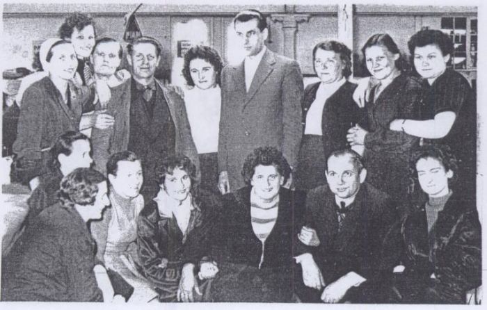 Pracownicy DZPLn "Orzeł" 1956 rok