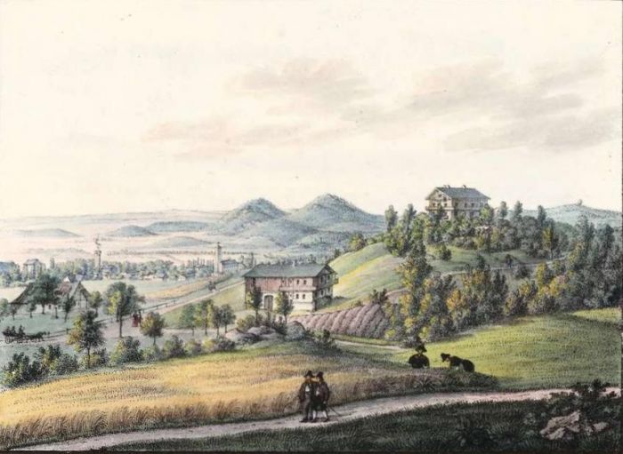 Mysłakowice (niem. Zillerthal-Erdmannsdorf, Erdmannsdorf). XIX wiek
