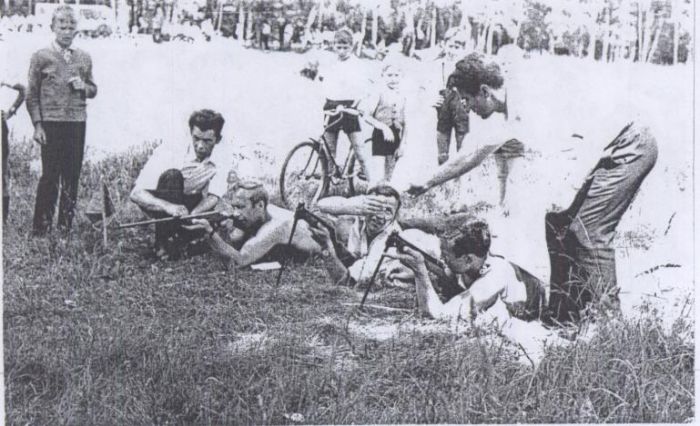 Spartakiada DZPLn "Orzeł" Mysłakowice, 1965 rok.