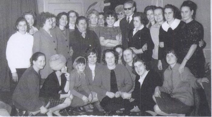 Przodownicy pracy w DZPLn "Orzeł" Mysłakowice, 1971 rok. 