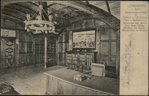 L&ouml;wenberg (Lw&oacute;wek Śląski) 1911 rok