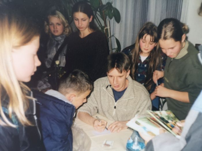 Spotkanie Autorskie w GOK Mysłakowice. 2003 rok
