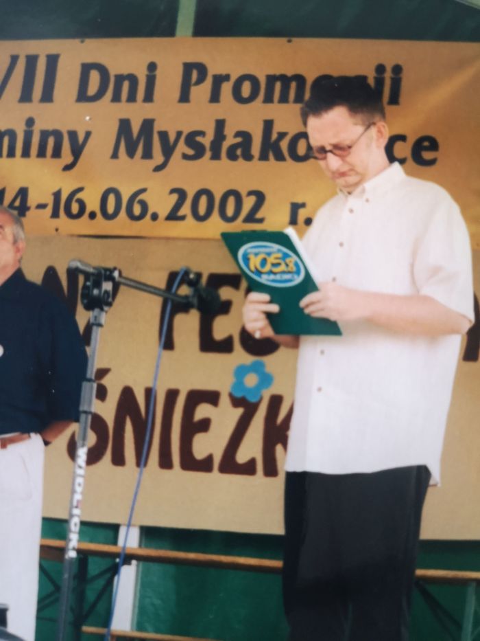 Dni promocji Gminy Mysłakowice połączone z " III Festiwalem lnianym Pod Śnieżką" 14-16.06 2002 roku.