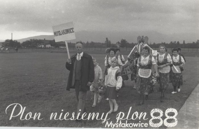 Dożynki w Gminie Mysłakowice, 1988 rok. 