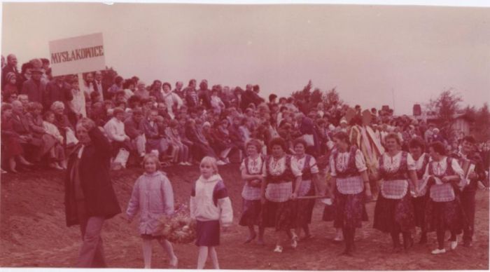 Mysłakowice, 1988 rok. Gminne Dożynki. 