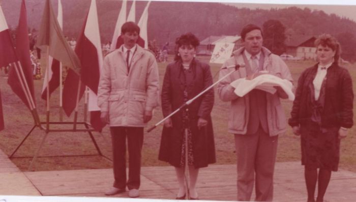 Mysłakowice, 1988 rok. Gminne Dożynki. 
