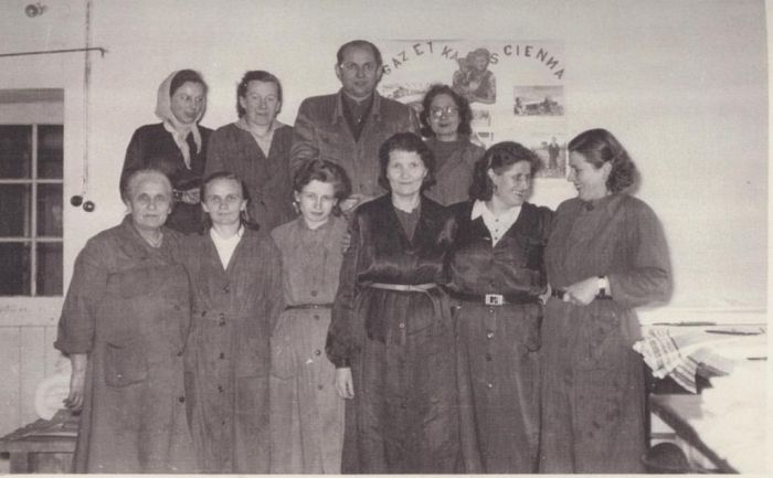 Pracownicy DZPLn "Orzeł". 1950 rok.