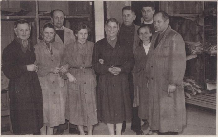 Pracownicy DZPLn "Orzeł". 1950 rok.