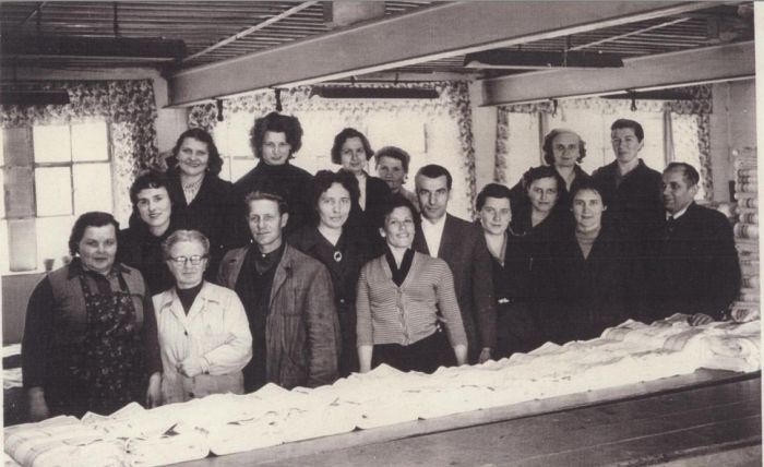 Pracownicy DZPLn "Orzeł". 1955 rok.