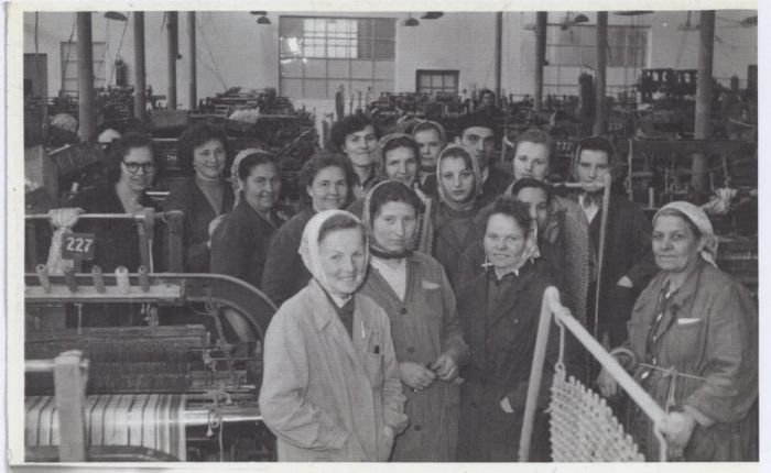 Tkalnia DZPLn "Orzeł", Mysłakowice 1968 rok.