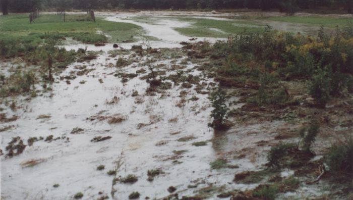 Może nie pow&oacute;dź ale "wielka woda" w Gminie Mysłakowice w 2002 roku
