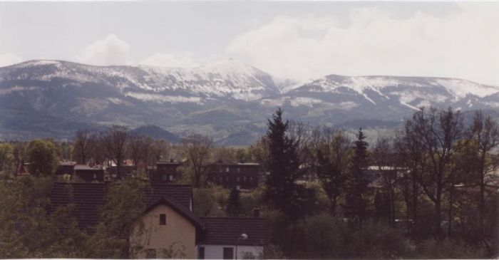 Taka ciekawostka 9 czerwca 2005 roku w g&oacute;rach spadł śnieg i leżał przez wiele dni. Foto Ś. P. Pan Emil Pyzik