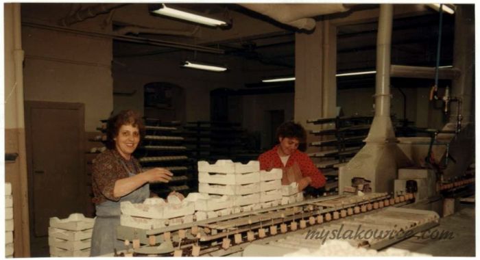 Zakłady porcelany technicznej "Polam" Mysłakowice, 1992 rok.