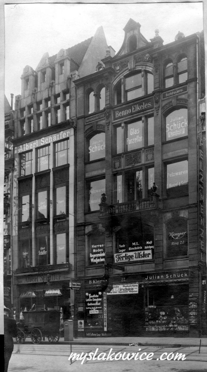 Breslau (Wrocław), 1935 rok. Rynek - dom handlowy pod nr 22