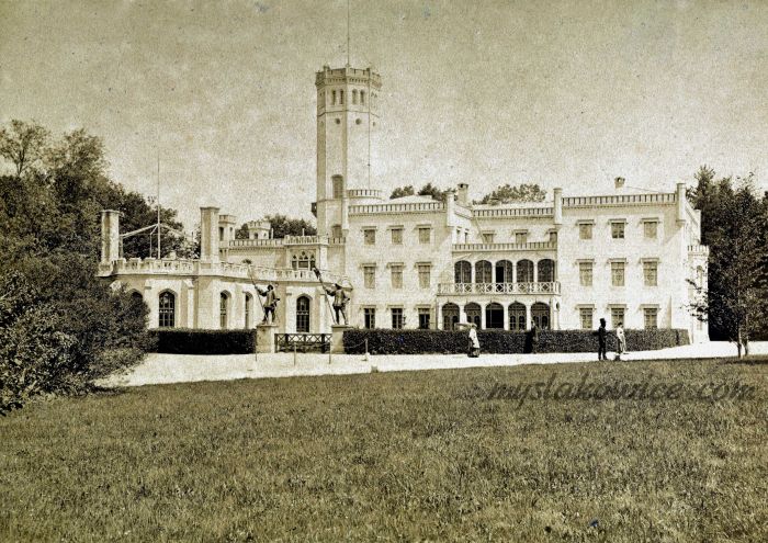 Mysłakowice (Erdmannsdorf und Zillerthal) 1886 rok. Foto Robert Halm
