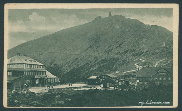 Karkonosze, Śnieżka. ok 1930 rok.