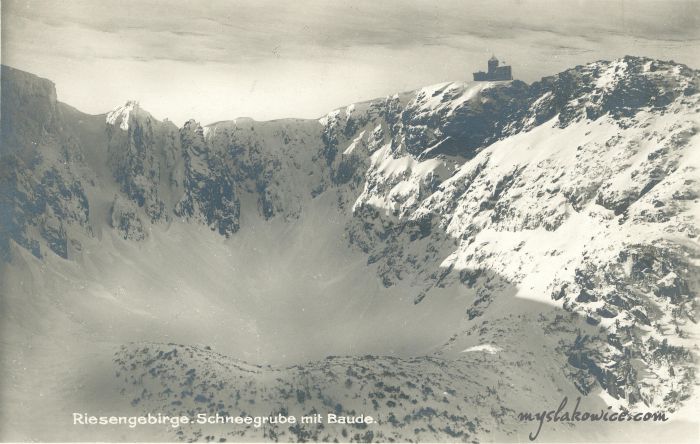 Karkonosze, Śnieżne kotły. 1929 rok