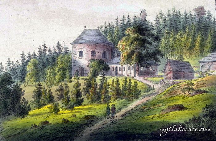 Sosn&oacute;wka (woj. dolnośląskie, pow. karkonoski, gm. Podg&oacute;rzyn) Kaplica św. Anny. 1821 rok