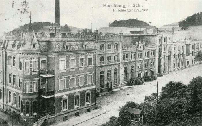 Jelenia G&oacute;ra (niem. Hirschberg, cz. Jelen&iacute; Hora, dawniej Hir&scaron;berk, Horn&scaron;perk) ok 1905 rok.
