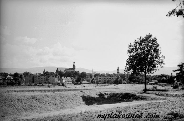 Jelenia G&oacute;ra lata 1945-1949. Foto zrobione przez Wojskową Agencje Fotograficzną. 